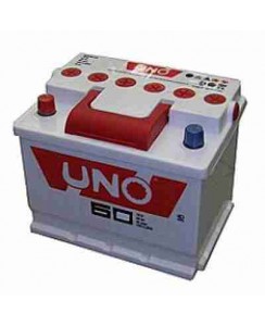 Аккумулятор автомобильный Uno 6CT - 60 (0)